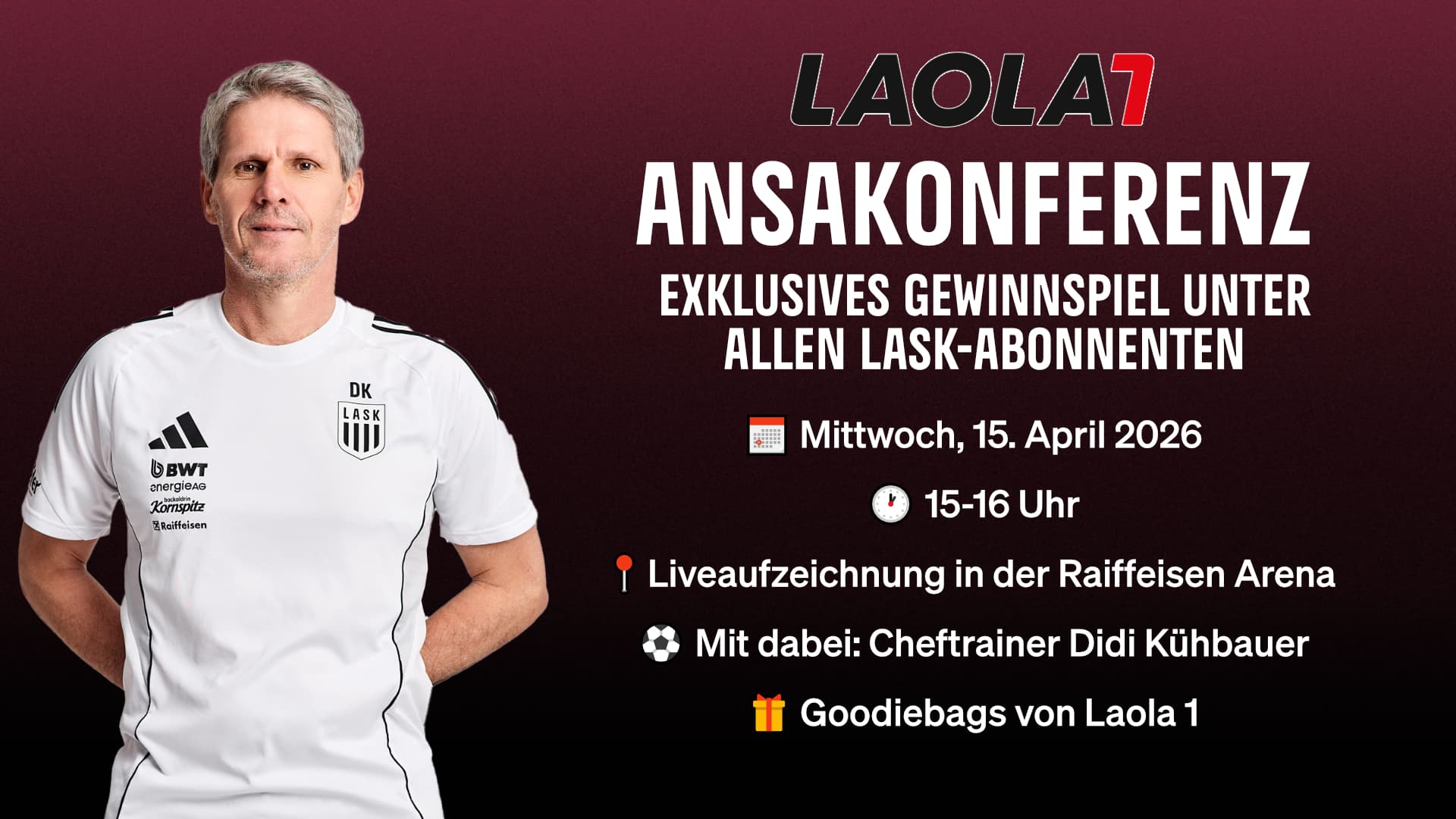 Ansakonferenz Laola LASK